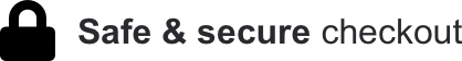 Safe & secure checkout